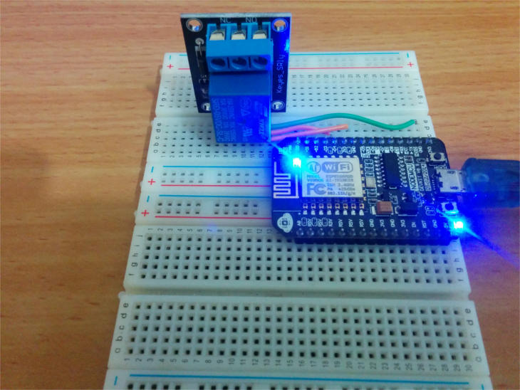 esp8266 וממסר