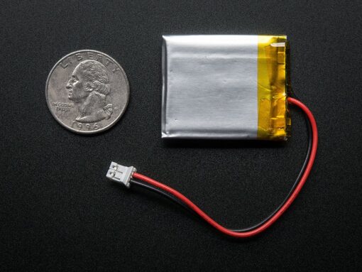 בטריה LIPO נטענת 500mah 3.7V